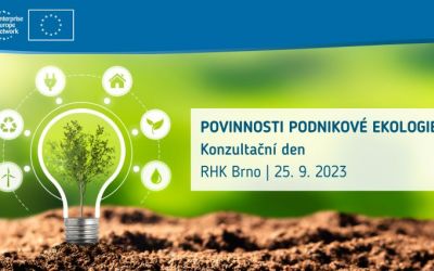 Konzultační den: Povinnosti podnikové ekologie